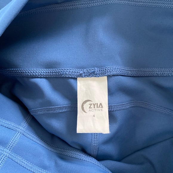 SOLD❌Calm Blue Pocket Drawstring Luxe leggings 7/8 - Picture 3 of 7